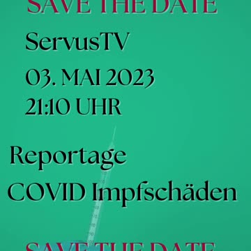 Nicht vergessen! Servus TV Reportage