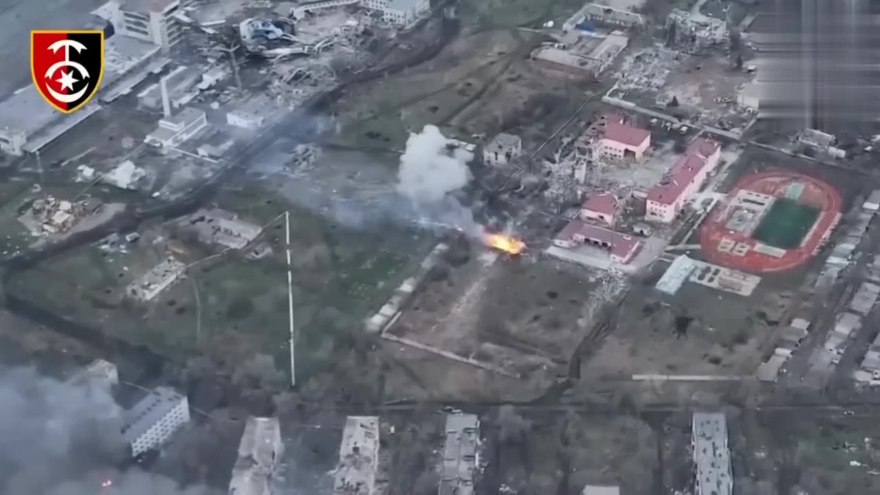 Russians' ammunition warehouse struck in Bakhmut