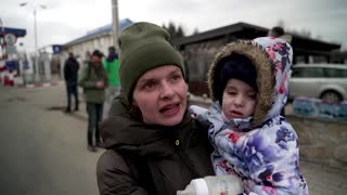 'We will fight, even if Europe doesn't help us': Ukrainian refugee