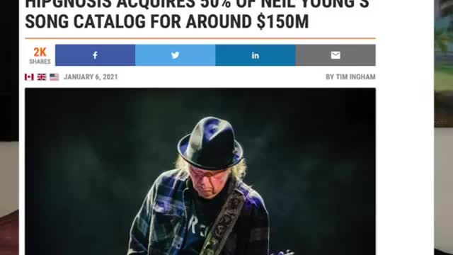 Neil Young has ties to globalist