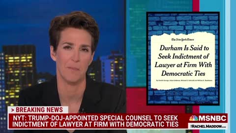 Rachael Maddow goes on an anxiety ridden tirade about John Durhum