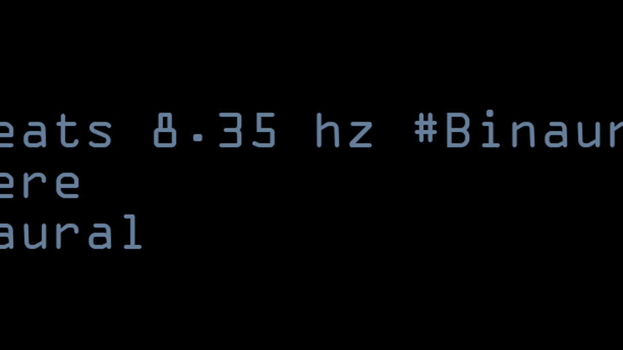 binaural_beats_8.35hz_AudioSphereSonicRelaxation SoothingMeditation BinauralSleepTherapy