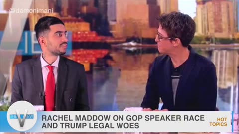 THIS GUY DOESN’T HOLD BACK DEALING WITH THESE MORONS ~HE EXPOSED THEM ALL ~ RACHEL MADDOW ON GOP SPEAKER RACE AND TRUMP LEGAL WOES