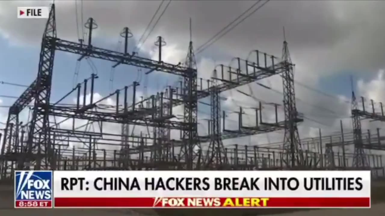 China's cyber army is invading critical U.S. servcs, incl power grid, ports, pipelines, water util