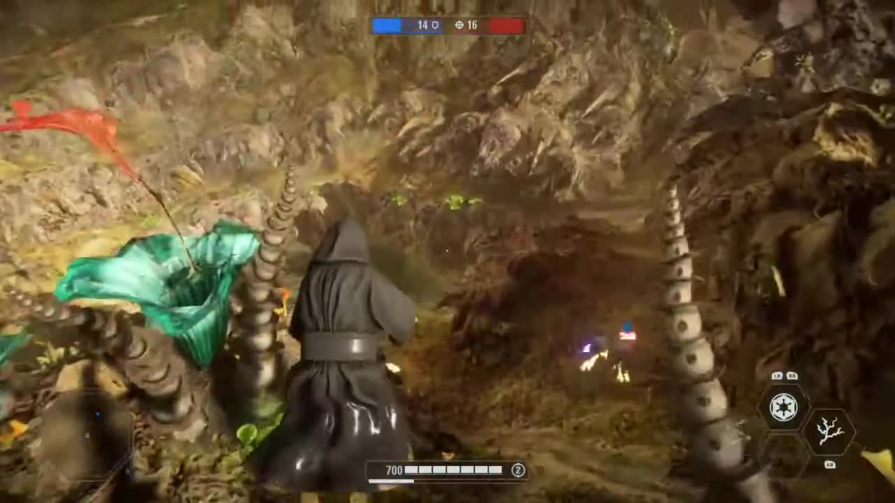 STAR WARS™ Battlefront™ II Heroes Vs. Villains Emperor Palpatine Gameplay