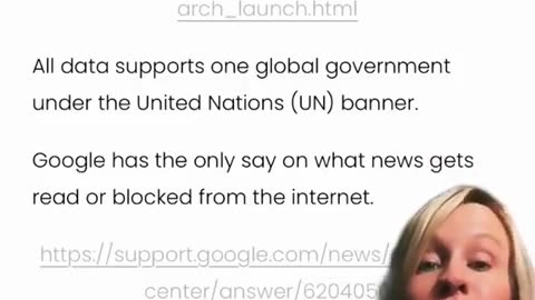 Google unleashes new WEF/UN censorship across the board.