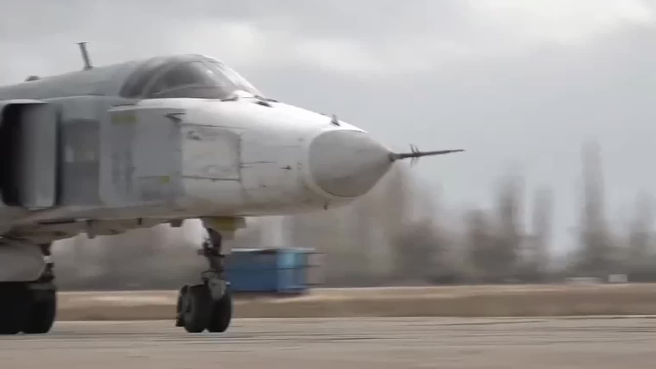 Su-30SM and Su-24M aircraft of the naval aviation of the Black Sea