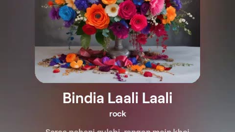 Bindia Laali Laali