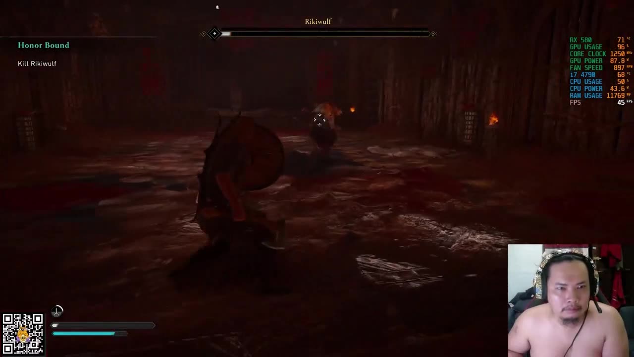 Assassin's Creed Valhalla i7 4790 +RX 580