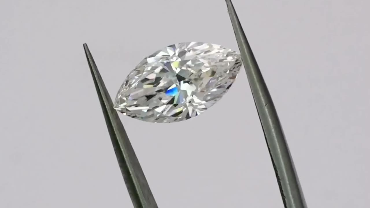 Marquise 1-3CT CVD E VS1 Lab Grown Diamond IGI Certificate