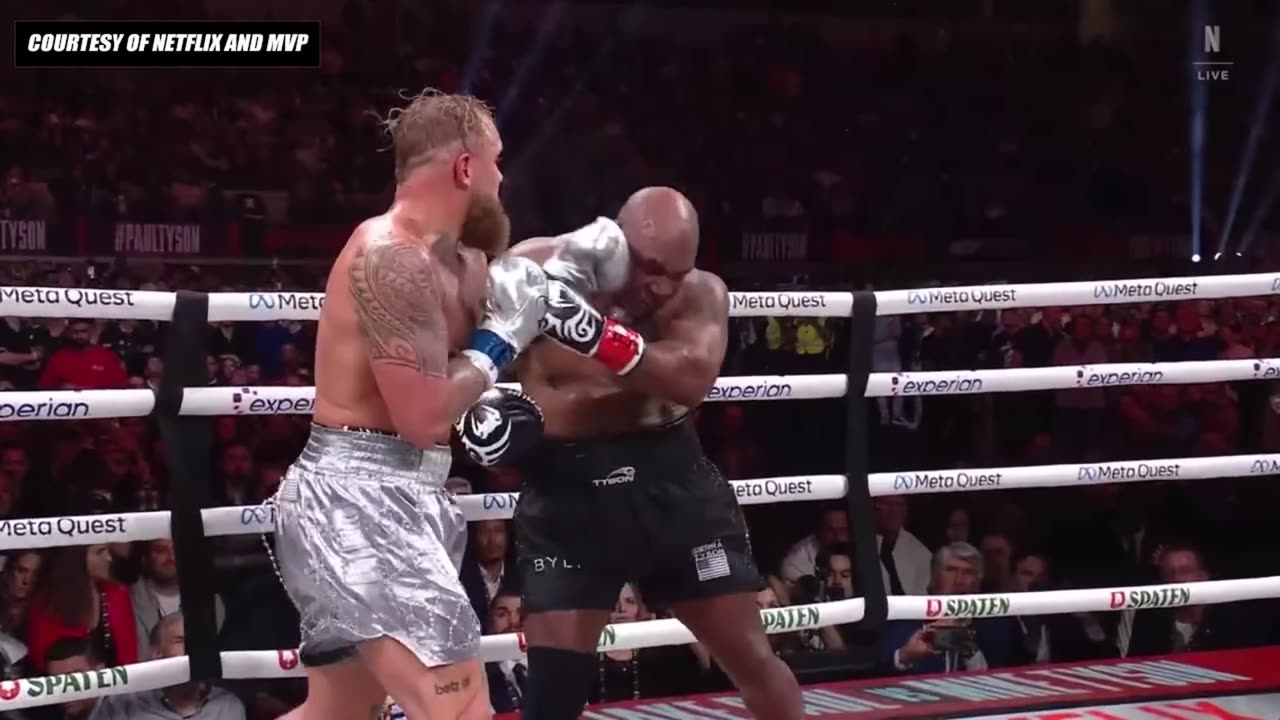 Jake Paul vs. Mike Tyson FIGHT HIGHLIGHTS 🥊