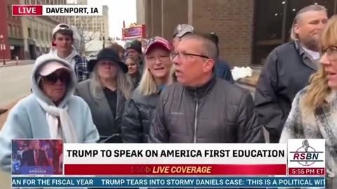 Rally Attendees Explain Why They Miss Trump -- "He Never Lied, He Kept All His Promises"