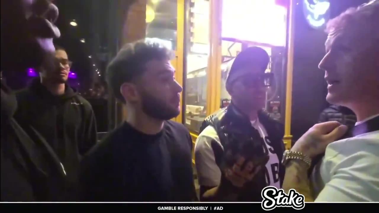 Fousey & Adin Ross get PRESSED by a random guy in Toronto claiming he runs the city