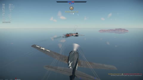 War Thunder | F6F Hellcat's Fishing Trip