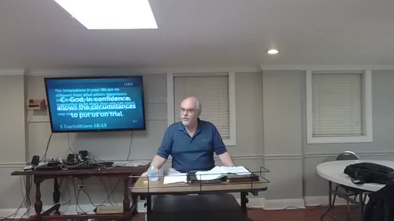The Source of our Trials by Dr George Bannister 11/12/2023