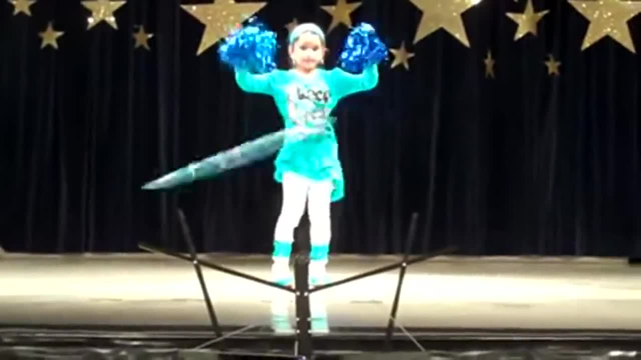 Neha's 1st Grade Talent show - Dance pe Chance