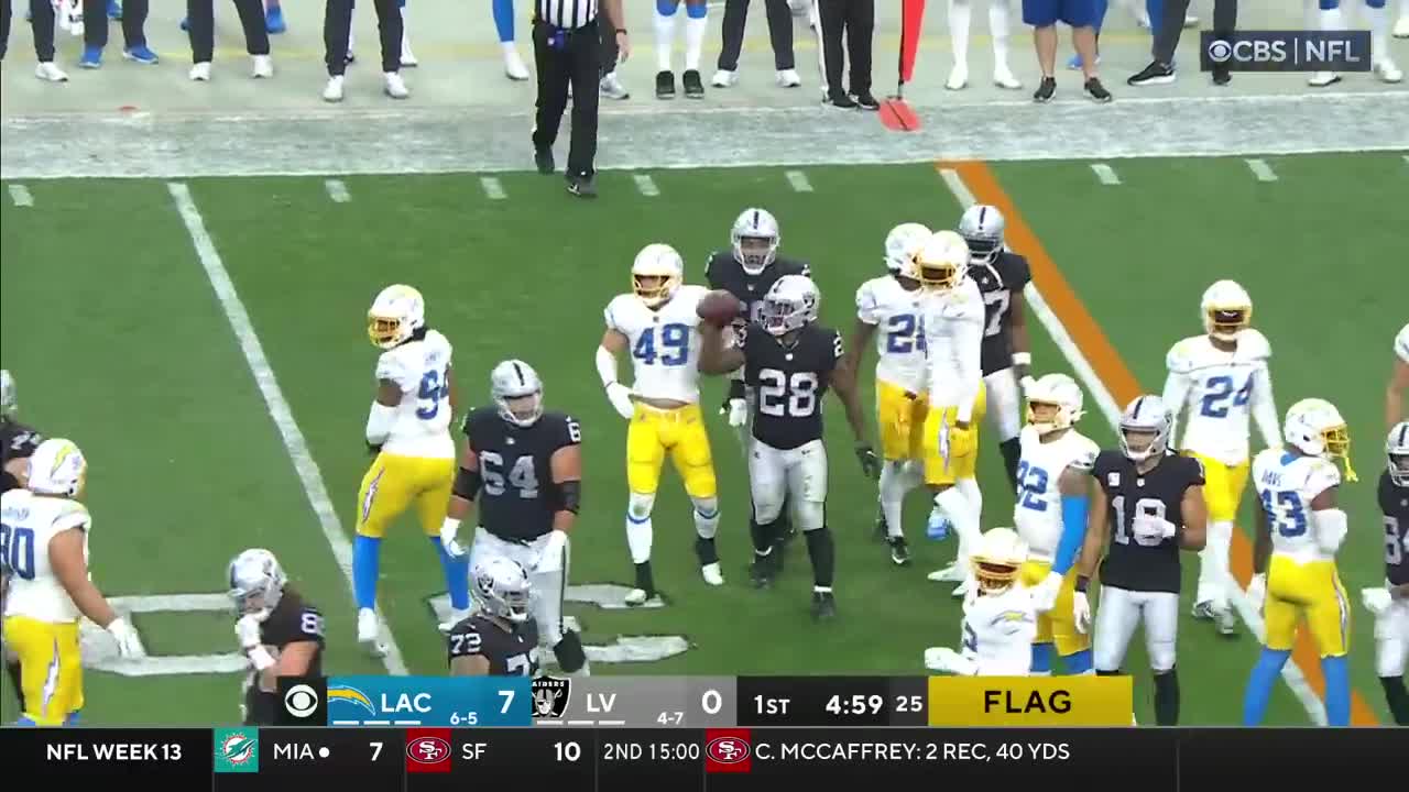 Los Angeles Chargers vs. Las Vegas Raiders 2022 Week 13 Game Highlights