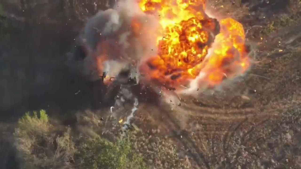 Insane Detonation of a Russian APC
