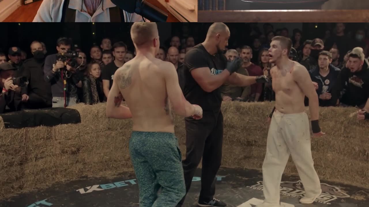 Bloody Bare Knuckle Fight - Old Man React