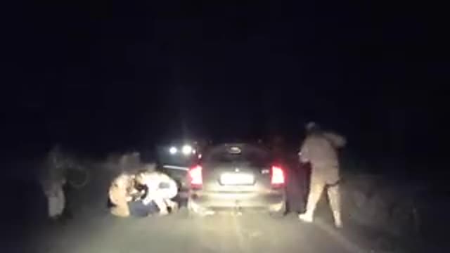 Don't stop at a Ukrainian checkpoint.lol.