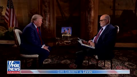 President Trump on the political persecution he faces