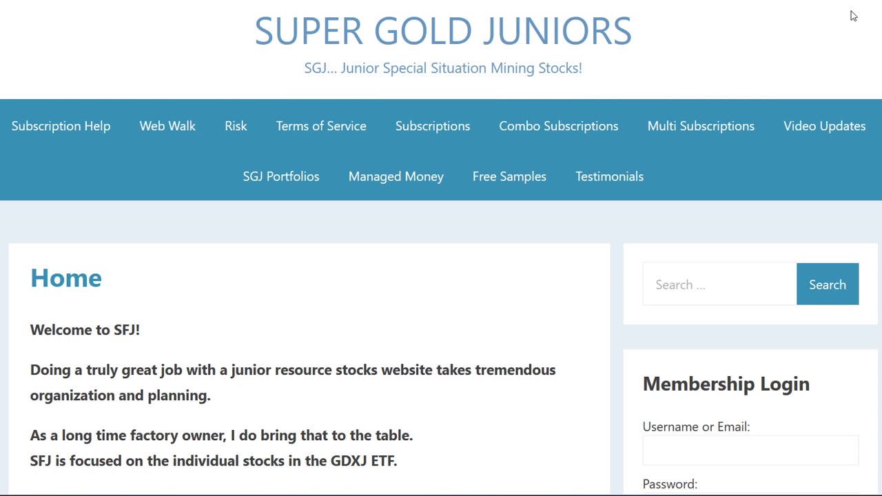 SGJ Key Charts, Signals, & Analysis July 4, 2024