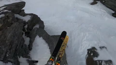 Alta Chutes Line. Remarkables NZ