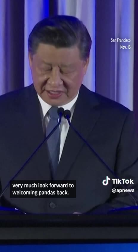 China's President Xi signals more pandas will come to the U.S.