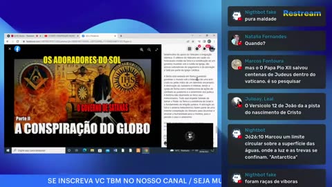 Canal Evidências - Yl7Z5yiCYUE - CONSPIRAÇÃO MUNDIAL - A ADORAÇÃO RELIGIOSA AO SOL - LIVE