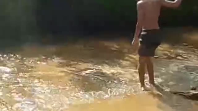 BOY ENTERS QUICK SAND