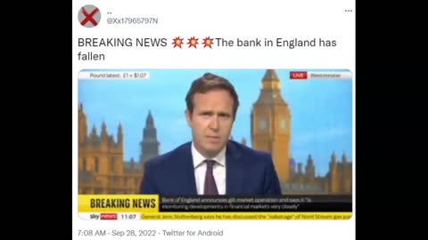 Bank of England fell