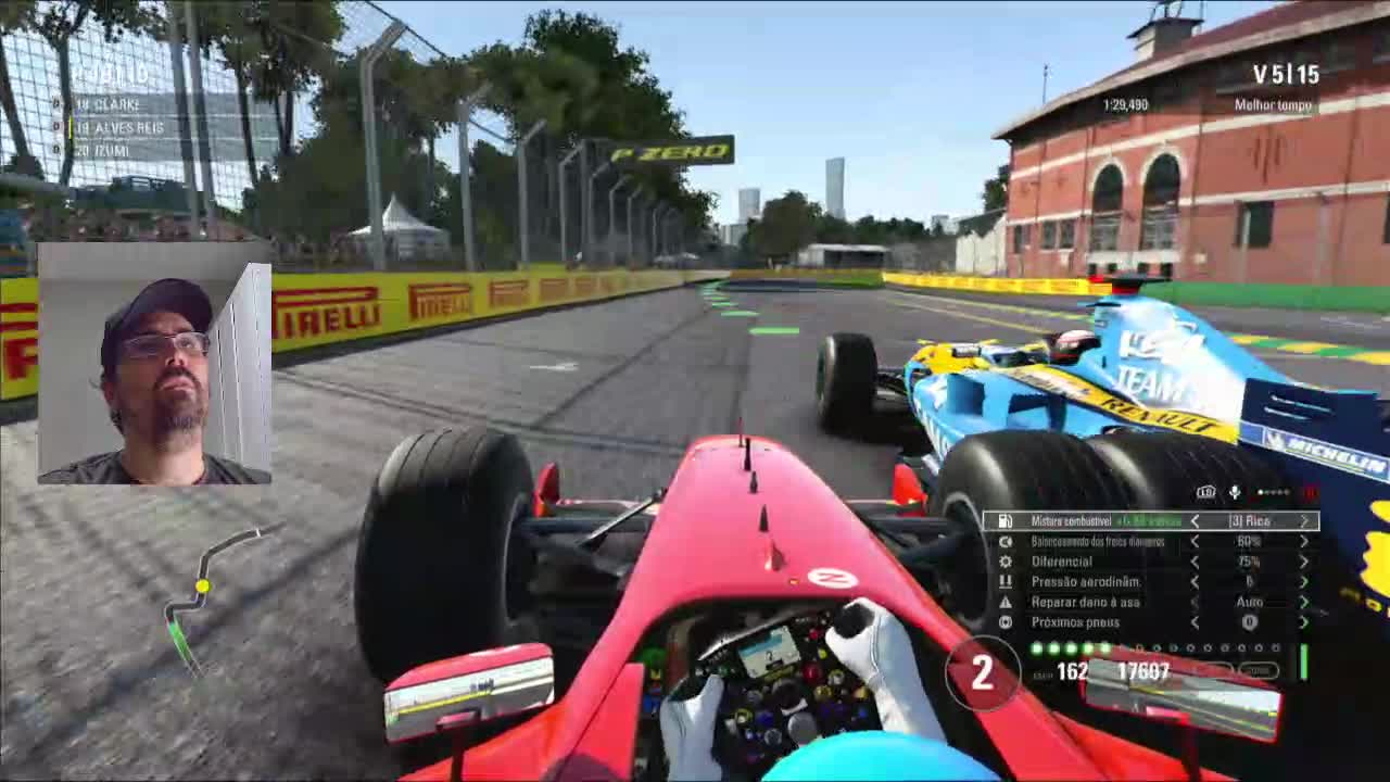 F1 2017 (CARROS RETRÔ) XBOX ONE - AUSTRÁLIA - 1º CORRIDA / Corrida mulamba essa