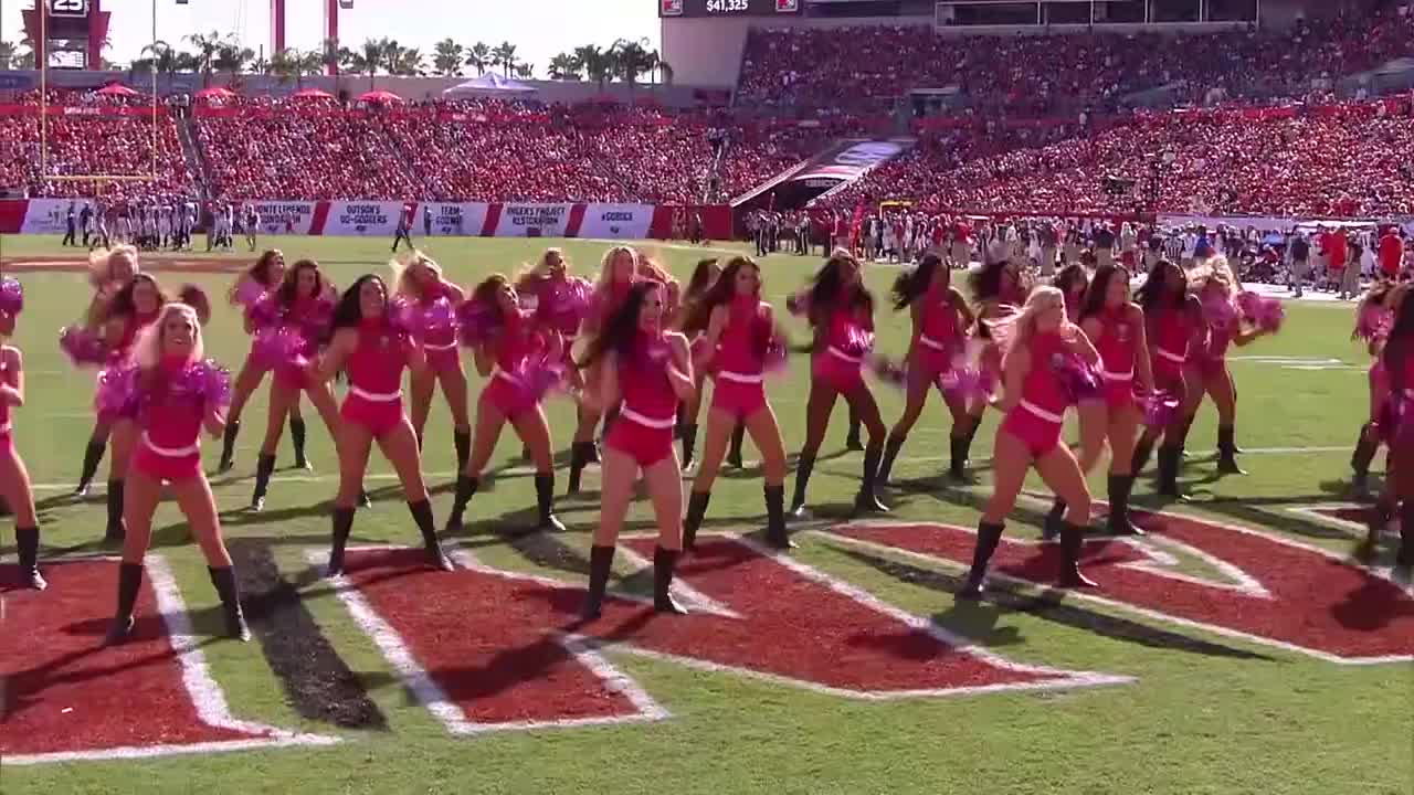 NFL Tampa Bay Buccaneers Cheerleaders - 'Candyman' Michelle Vaughn Choreography