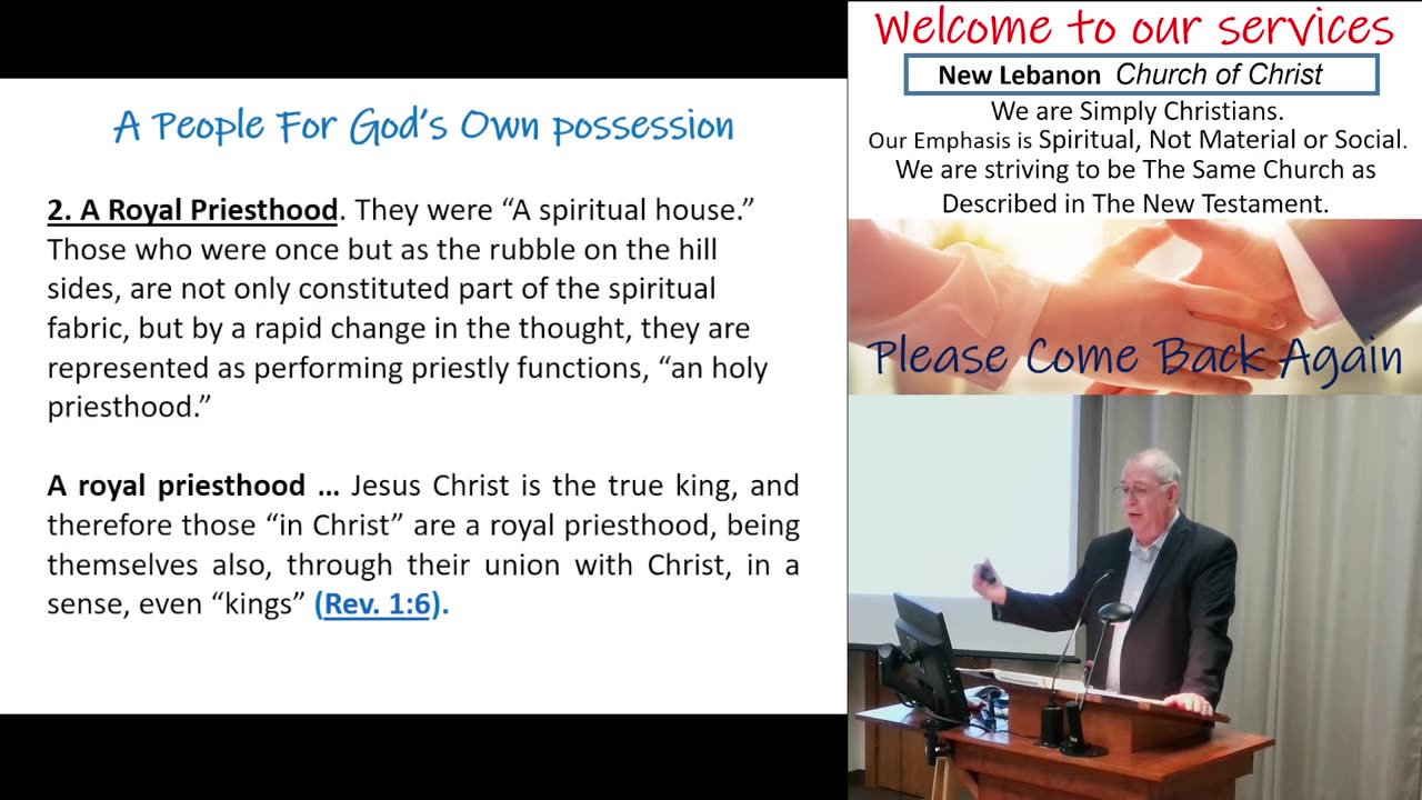 A People For God's Own Possession