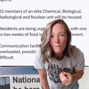 CBRN units deployed for an eclipse