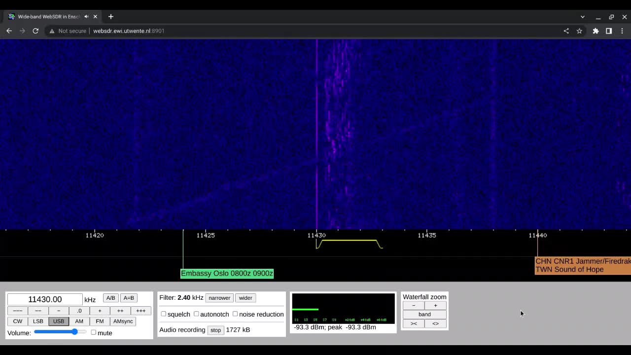 V13 New Star Broadcasting 12/12/2022 1330 UTC 11430kHz Received In The Netherlands