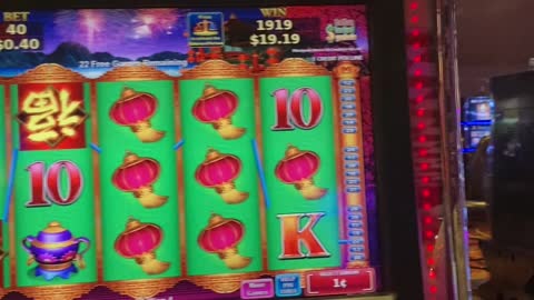 I WON 46 FREE SPINS ON CHINA SHORES SLOT MACHINE