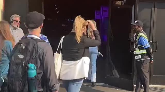 You walk to your dad at a Roblox conference because he owns Roblox