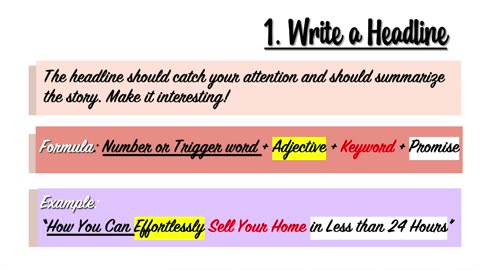 ESL writing a News pepar article step - by step