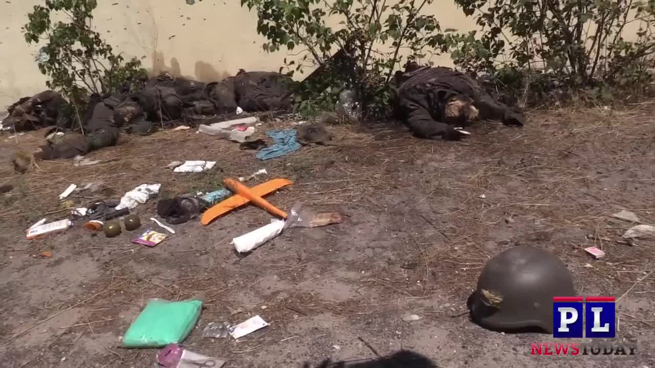 S čečenskými speciálními jednotkami poblíž Lisičanska na území nově kontrolovaném Ruskem