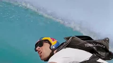 Skydriving into A Wave