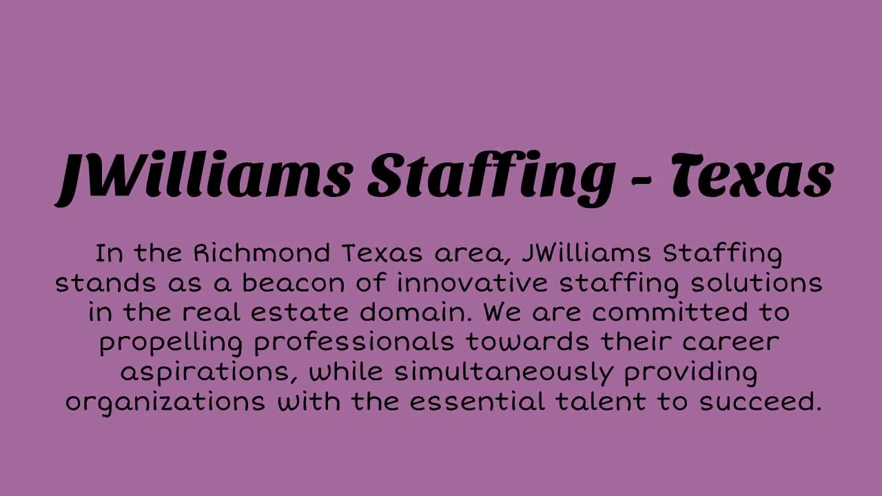 Real Estate Staffing