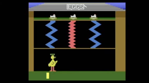 Big Bird's Egg Catch Review (Atari 2600) (1983)