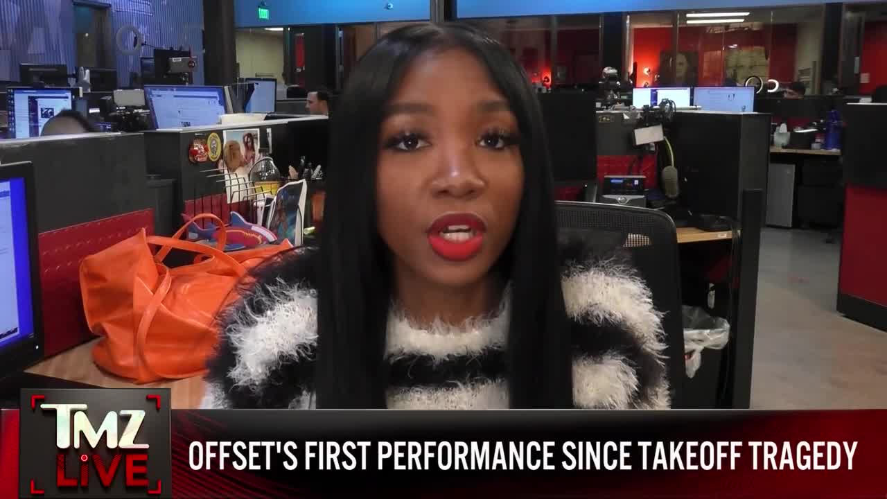 Offset's First Performance Since Takeoff Tragedy TMZ Live