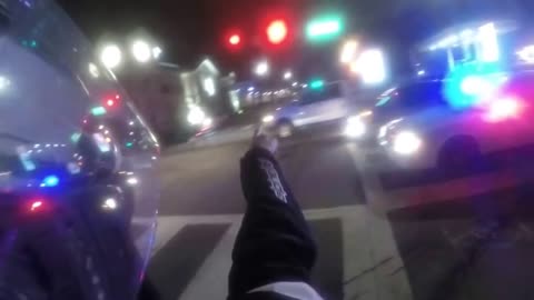 Police Car Runs Red Light Without Lights or Sirens: Causes Accident
