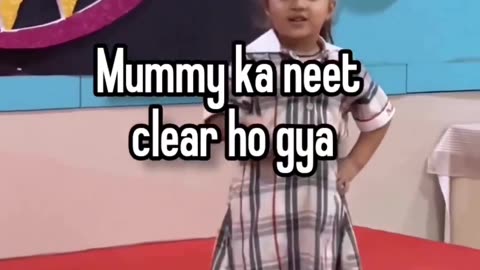 Mummy ka neet clear hogya 🤣😂 #shorts #ytshorts #rumble #funny