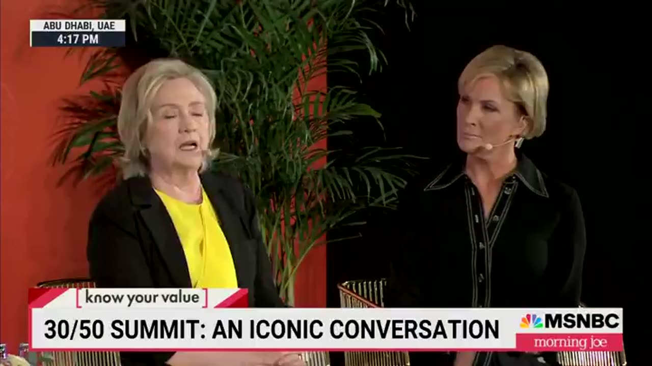 Hillary Clinton: "Women & children are the primary victims of conflict & of climate change
