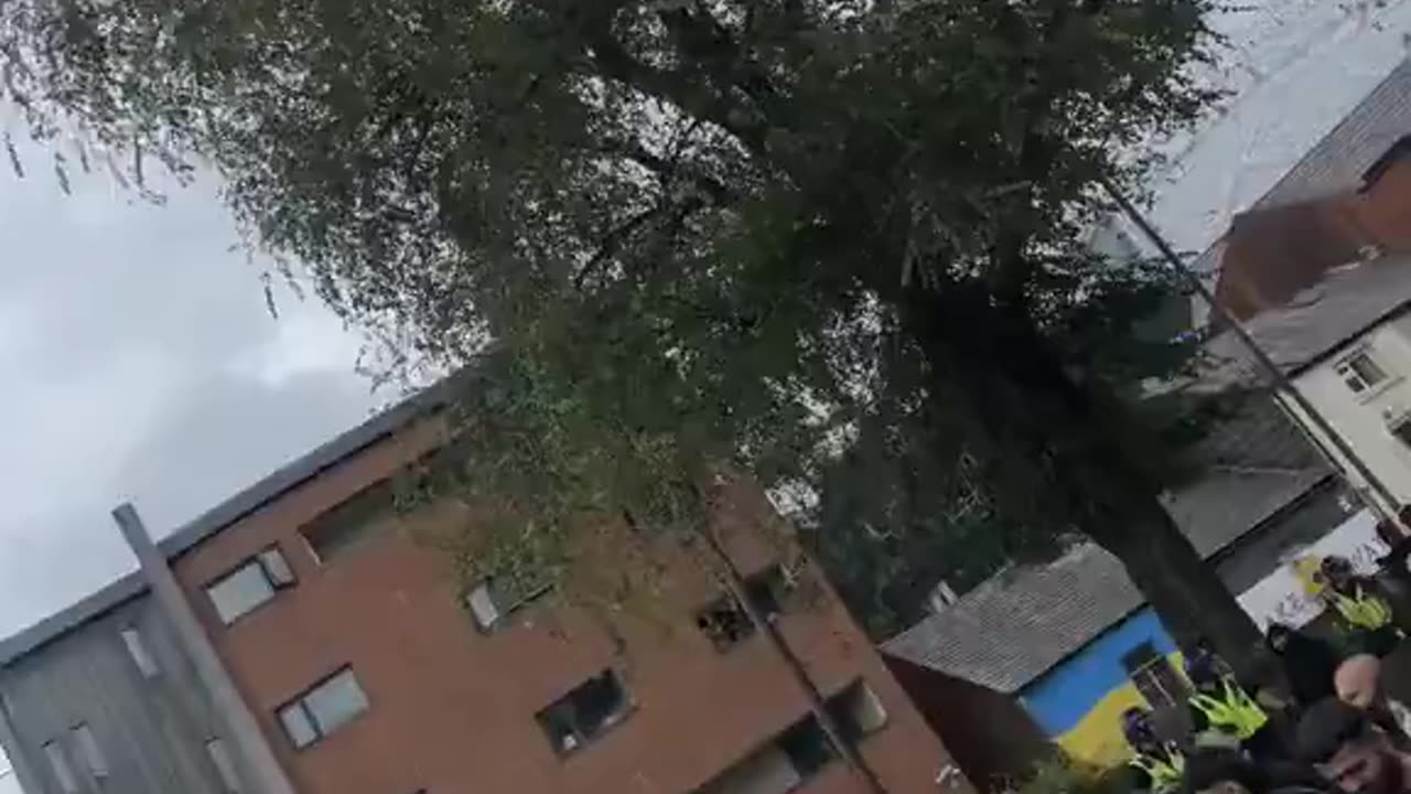 A literal Muslim army on the rampage today. The media is silent.