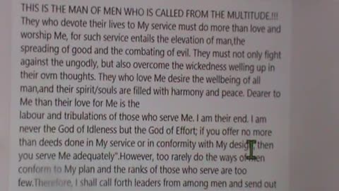 CALLED FROM THE MULTITUDE