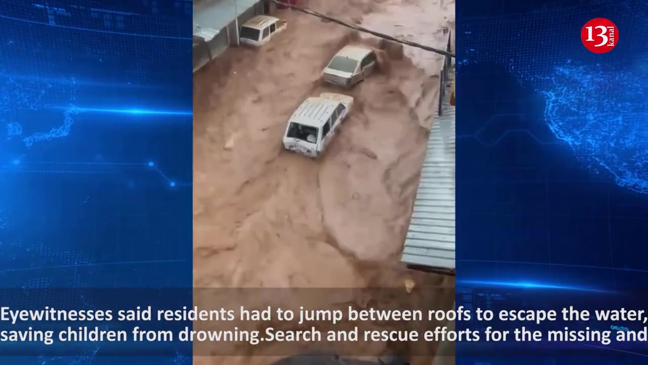 Strong flood in Turkey: There are dead and missing people - Roads and houses are flooded